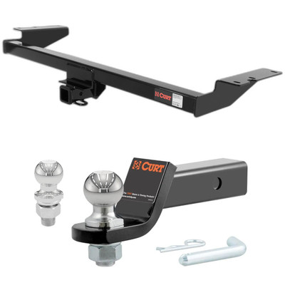 2004-2009 Nissan Quest All CURT Class 3 Trailer Hitch, 2" Receiver + 2" Ball + 1-7/8" Ball Kit
