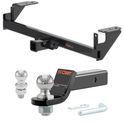 2021-2025 Mercedes-Benz GLA250 All CURT Class 3 Trailer Hitch, 2" Receiver + 2" Ball + 1-7/8" Ball Kit