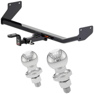 2017-2022 Hyundai Ioniq Excluding electric or plug-in Class 1 Trailer Hitch, 1-1/4" Ball Mount