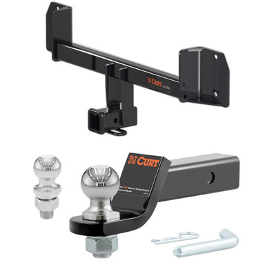 2011-2017 BMW X3 All CURT Class 3 Trailer Hitch, 2" Receiver + 2" Ball + 1-7/8" Ball Kit