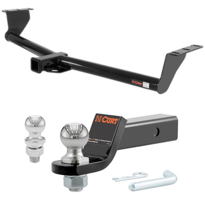 2014 Kia Sedona All CURT Class 3 Trailer Hitch, 2" Receiver + 2" Ball + 1-7/8" Ball Kit