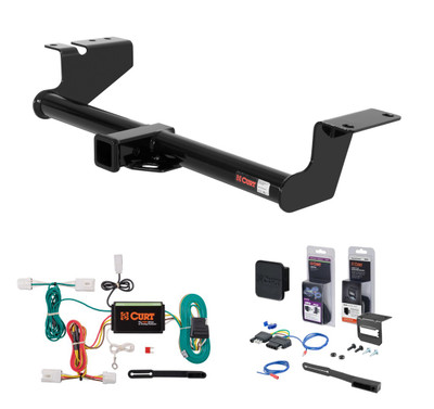 2003 - 2007 Nissan Murano Curt 2" Class 3 Trailer Tow Hitch + 5-Flat Wiring Kit Tow Boat/Utility Trailer with Surge Brakes 13571