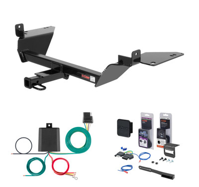1997 - 2005 Buick Century Sedan Curt 1-1/4" Class 2 Trailer Tow Hitch + 5-Flat Wiring Kit Tow Boat/Utility Trailer with Surge Brakes 12239