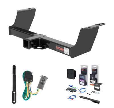 1998 - 2001 Mazda B2500 2000 - 2001 models are no drill Curt 2" Class 3 Trailer Tow Hitch + 5-Flat Wiring Kit Tow Boat/Utility Trailer with Surge Brakes 13019