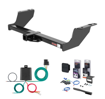 2009 Mazda B4000 2000 - 2005 models are no drill Curt 1-1/4" Class 2 Trailer Tow Hitch + 5-Flat Wiring Kit Tow Boat/Utility Trailer with Surge Brakes 12012