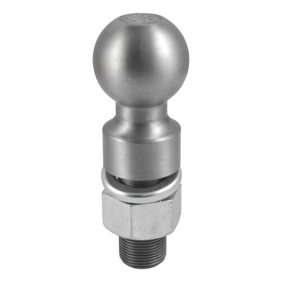CURT 2-5/16" Trailer Ball (1-1/4" x 2-5/8" Shank, 25,000 lbs., Raw Steel) Trailer Hitch Ball