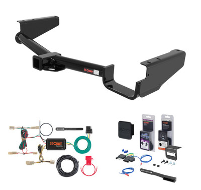 2004 - 2006 Lexus RX330 Curt 2" Class 3 Trailer Tow Hitch + 5-Flat Wiring Kit Tow Boat/Utility Trailer with Surge Brakes 13530