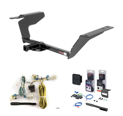 2006 - 2011 Chevrolet HHR Curt 1-1/4" Class 1 Trailer Tow Hitch + 5-Flat Wiring Kit Tow Boat/Utility Trailer with Surge Brakes 11447