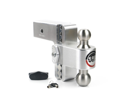 Weigh Safe 180 Hitch - Drop Hitch w/SS Combo Ball -  6" Drop for 3" Shank LTB6-3
