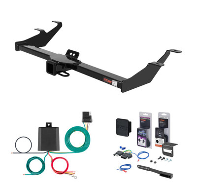 2005 - 2006 Honda Element Excluding SC Curt 2" Class 3 Trailer Tow Hitch + 5-Flat Wiring Kit Tow Boat/Utility Trailer with Surge Brakes 13574