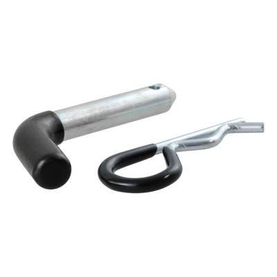 CURT 1/2" Hitch Pin (1-1/4" Receiver, Zinc with Rubber Grip) Trailer Hitch Pin