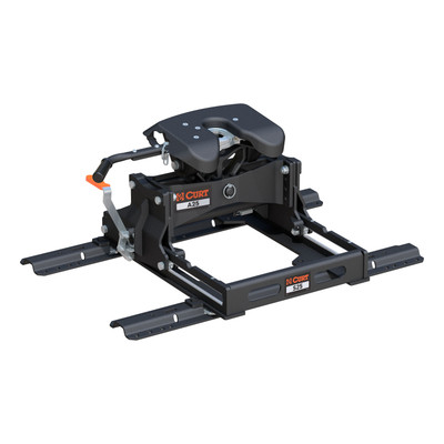 CURT 25K, A25 Sliding 5th Wheel Hitch with Rails, 25,000 lbs.