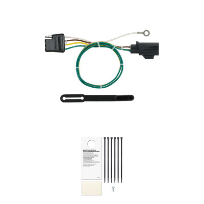 CURT Custom 4-Flat, Select Land Rover Range Rover, Sport, OEM Tow Package Required Trailer Connector Kit