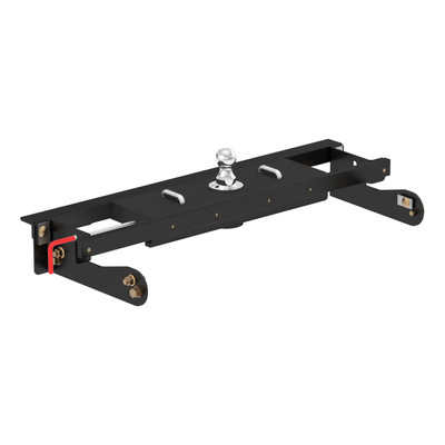 CURT Double Lock EZr Gooseneck Hitch Kit with Brackets, Select Silverado, Sierra Gooseneck Trailer Hitch