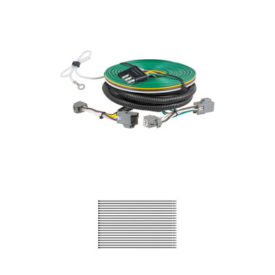 CURT Custom Towed-Vehicle RV Wiring Harness, Select Ford Explorer Trailer Connector Kit