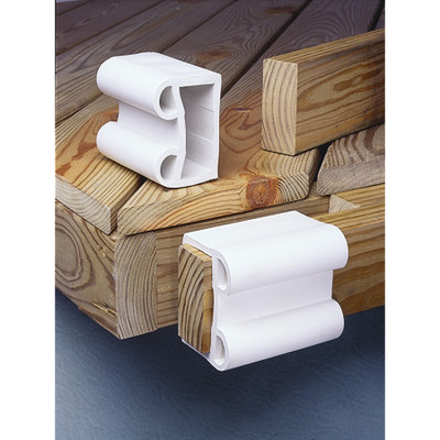 Taylor Made Fender Board Guards White fits 2" x 4" #96011