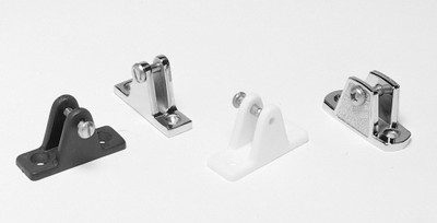 Taylor Made Deck Hinge, Chromed Zamak (pair) #1204