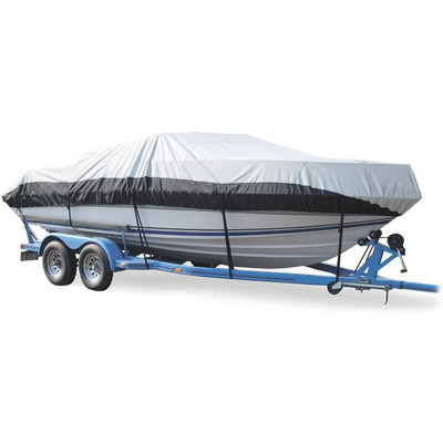 Taylor Made BoatGuard Eclipse Trailerable Boat Cover for Fish & Ski Style Boats (16'-19' CL x 96" B) #70904
