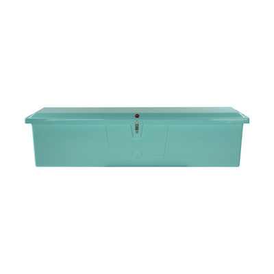Taylor Made Stow N? Go Fisherman?s Fiberglass Dock Box, Extra Large (24"H X 95"W X 22"D), Seafoam Green #83560SF