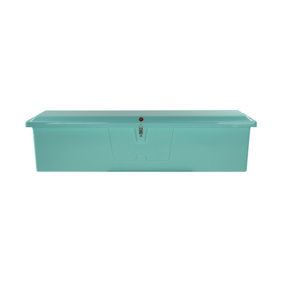Taylor Made Stow N Go Fishermans Fiberglass Dock Box, Extra Large (24"H X 95"W X 22"D), Seafoam Green #83560SF