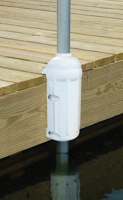 Taylor Made Dock Post Bumper 7" x 17", White #45600