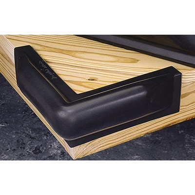 Taylor Made Dock Pro® Vinyl Dock Corner Bumper (4-1/2" H x 10" L), Black #46076