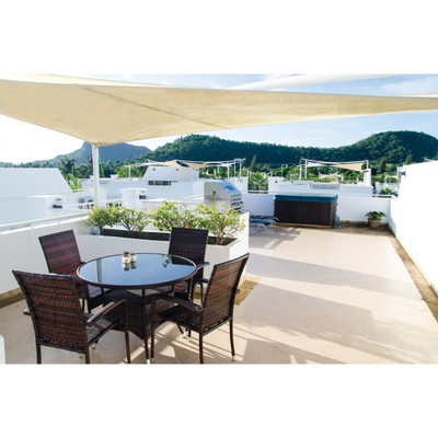 Taylor Made Sail Shade Triangle - 12' (Sand) #12022