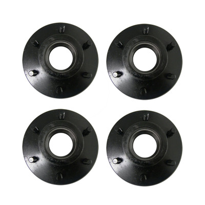 Lippert (4-Pack) 6000 lbs Trailer Idler Hub - 6,000- 6 on 5-1/2", 15-16" Wheel Size, 1/2" Studs - Heavy-Duty Trailer Component LIPKITC1F77
