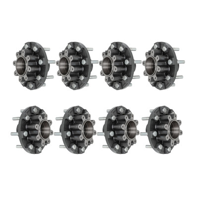 Lippert (8-Pack) 16K Threaded Trailer Idler Hub - , 8 on 275 mm, 17-1/2" Wheel Size, M22 Studs - Heavy-Duty Trailer Component LIPKIT347EB