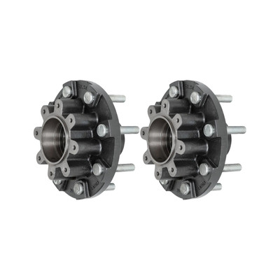 Lippert (2-Pack) 16K Threaded Trailer Idler Hub - , 8 on 275 mm, 17-1/2" Wheel Size, M22 Studs - Heavy-Duty Trailer Component LIPKITD644I