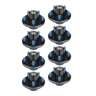 Lippert (8-Pack) 3500 lbs Idler Hub Assembly, 5 on 4.5"; 3,500 (Fully Assembled) - Heavy-Duty Trailer Component LIPKIT108E9