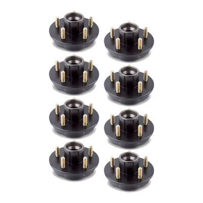 Lippert (8-Pack) 3500 lbs Idler Hub for 3,500- Axle - 5 on 4.5", 1/2" Stud - Heavy-Duty Trailer Component LIPKITAAJJG