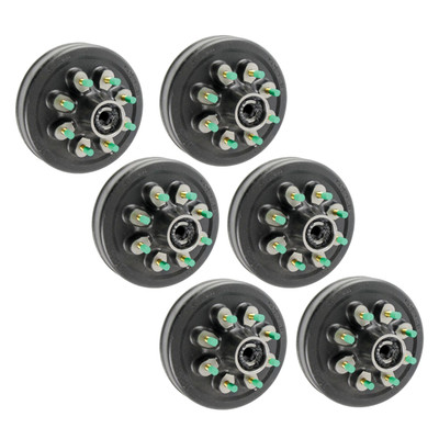 Lippert (6-Pack) 8K lbs. 12" Threaded Hybrid Trailer Brake Hub - 8 on 6-1/2", 9/16" Studs, Oil - Heavy-Duty Trailer Component LIPKIT3I35I