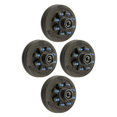 Lippert (4-Pack) 8K lbs RV Brake Hub Assembly, 8 on 6.5", 5/8", 8,000 - Heavy-Duty Trailer Component
