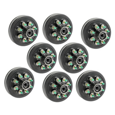 Lippert (8-Pack) 8K lbs Thread Hybrid Hub - 8,000- 8 on 6-1/2", 16-17-1/2" Wheels, 9/16" Studs, Grease - Heavy-Duty Trailer Component