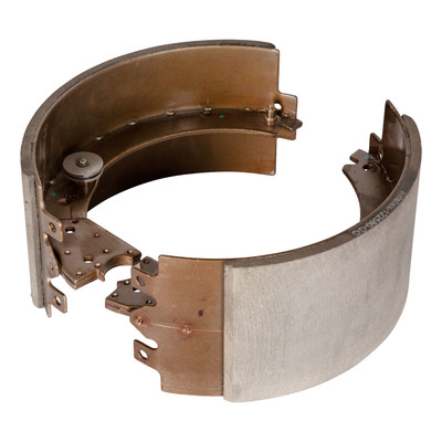 Lippert Trailer Brake Shoes & Lining Kit - 12-1/4" x 5" Driver-Side Self-Adjusting