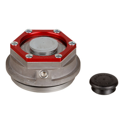 Lippert Trailer Axle Oil and Dust Cap with Set Screw - 8,000 lbs. Clear 85373928