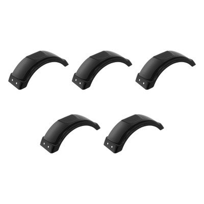 Fulton (5-Pack) Trailer Fender, 8 Inch - 12 Inch Tire Size, Black