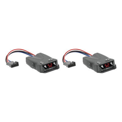 Tekonsha (2-Pack) Brakeman® IV Time-Delay Brake Controller for Trailers with 1-4 Axles, Black