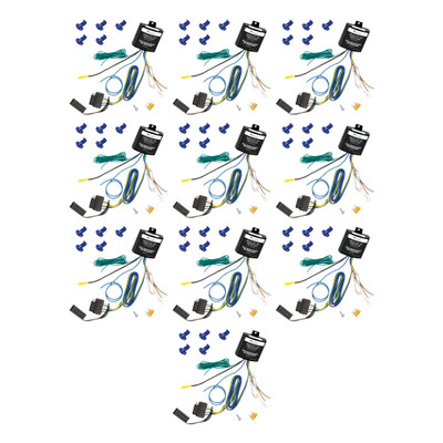 Tekonsha (10-Pack) ModuLite® HD Protector w/Integrated Circuit & Overload Protection & 5-Flat Connector for Backup Light or Surge Brake Lockout Circuit