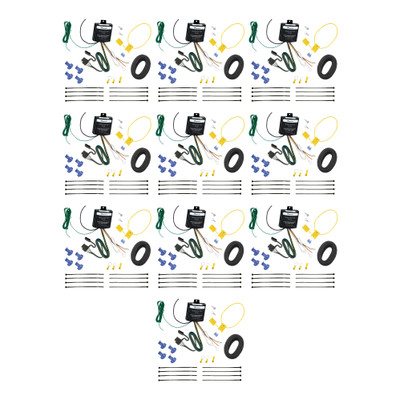 Tekonsha (10-Pack) ModuLite® HD Plus Protector w/Integrated Circuit & Overload Protection Trailer Light Power Module & Installation Kit