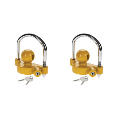 Reese Towpower (2-Pack) Trailer Coupler Lock, Universal Fit, Display Card