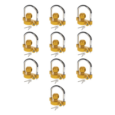 Reese Towpower (10-Pack) Trailer Coupler Lock, Universal Fit, Display Card