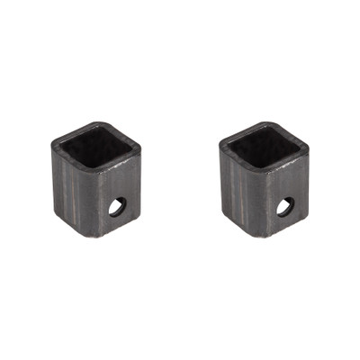 BULLDOG (2-Pack) Trailer Jack Accessory, Weld-On Male Mount, 5/8 Inch Pin - fits 2.5 Inch Square Mount
