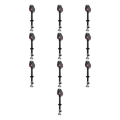 BULLDOG (10-Pack) Powered Trailer Jack, A-Frame, 4,000 lbs. Lift Capacity, Bolt-On, 22 Inch Travel, Black Cover