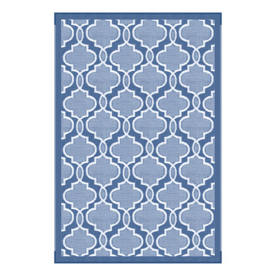 Lippert All Weather Patio Mat - 6' x 9' (Blue)