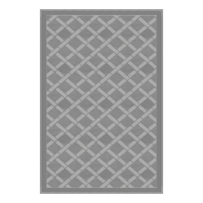 Lippert All Weather Patio Mat - 6' x 9' (Gray)