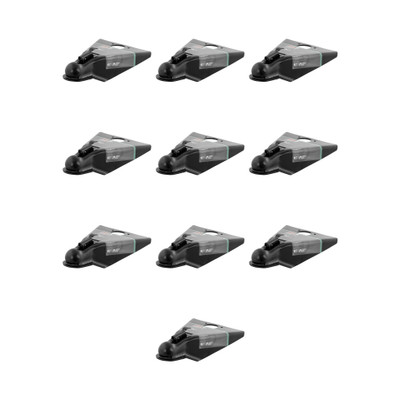 CURT (10-Pack) 2-5/16" A-Frame Coupler with Easy-Lock (10,000 lbs, Black)