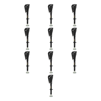 CURT (10-Pack) Lippert Power Stance Tongue Jack, 3,500 lbs