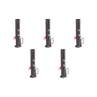 CURT (5-Pack) 2-5/16" Adjustable Gooseneck Coupler, 30K